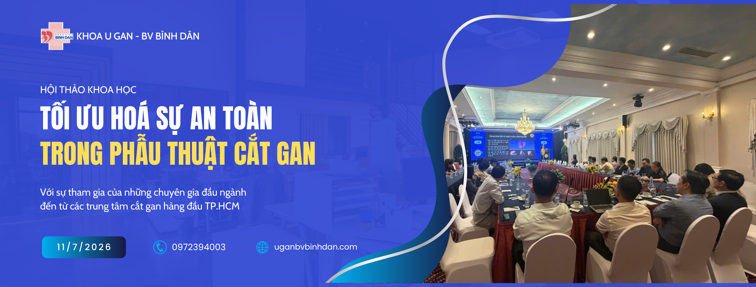 Cắt u gan BV Bình Dân